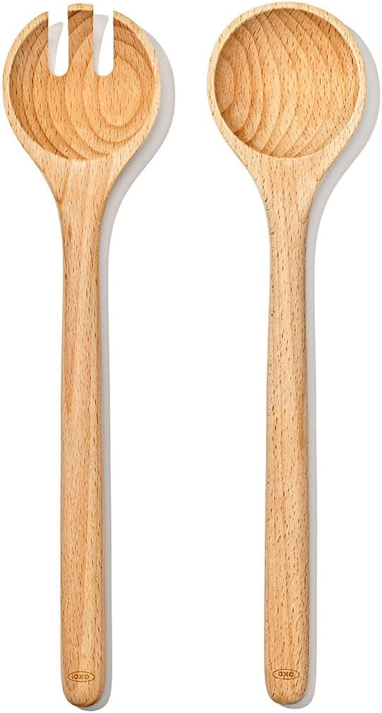 Special Offer - OXO Good Grips 3?Piece Wooden Utensil Set, Solid Beachwood Spoon, Slotted Spoon and Turner