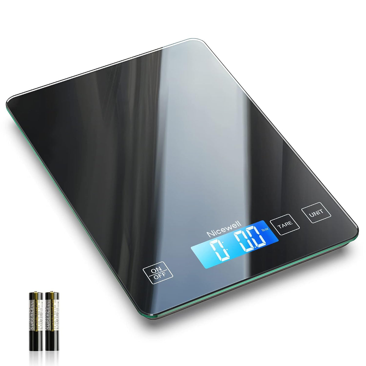 Special Offer - Nicewell Food Scale 22lb Digital Kitchen Scale for Cooking Baking - Tare Function, Stainless Steel, Grams and OZ, 1g/0.1oz Precise Graduation, Backlit LCD, Easy Clean