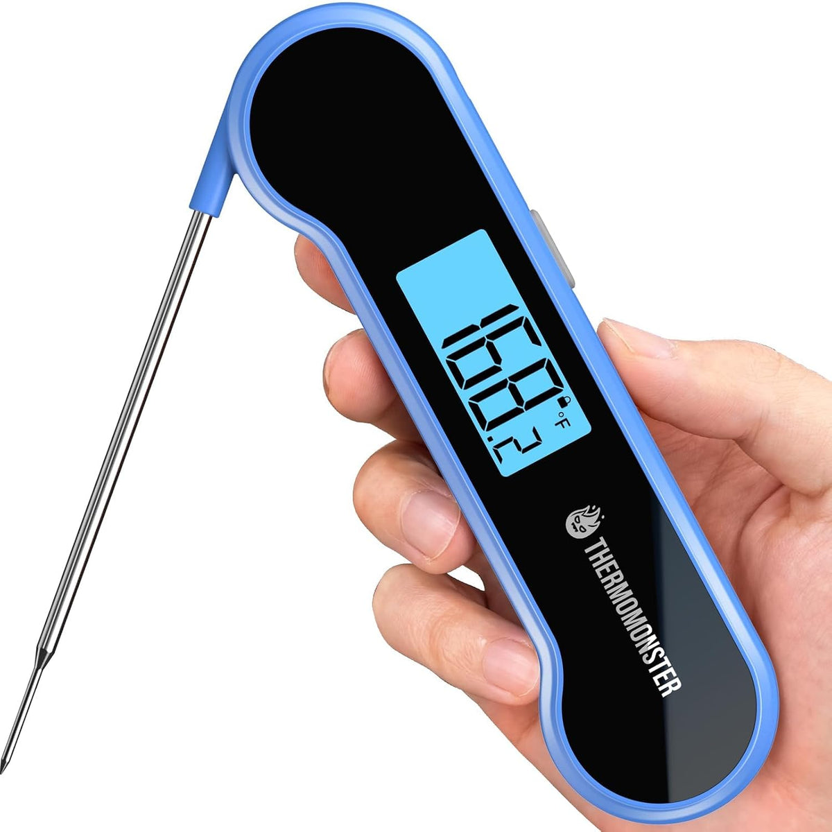 Best Seller - 0.5 Sec Instant Read Meat Thermometer Digital for Cooking, Red - NIST ±0.5℉ Precision Food Thermometer, Kitchen Gadgets for Oven Grill Candy BBQ Accessories, Gifts for Him Dad Men Birthday