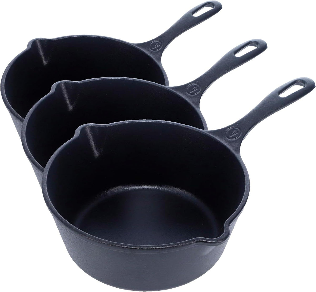 Limited-Time Deal - Victoria Cast Iron Saucepan, Cast Iron Melting Pot, Made in Colombia, 2QT