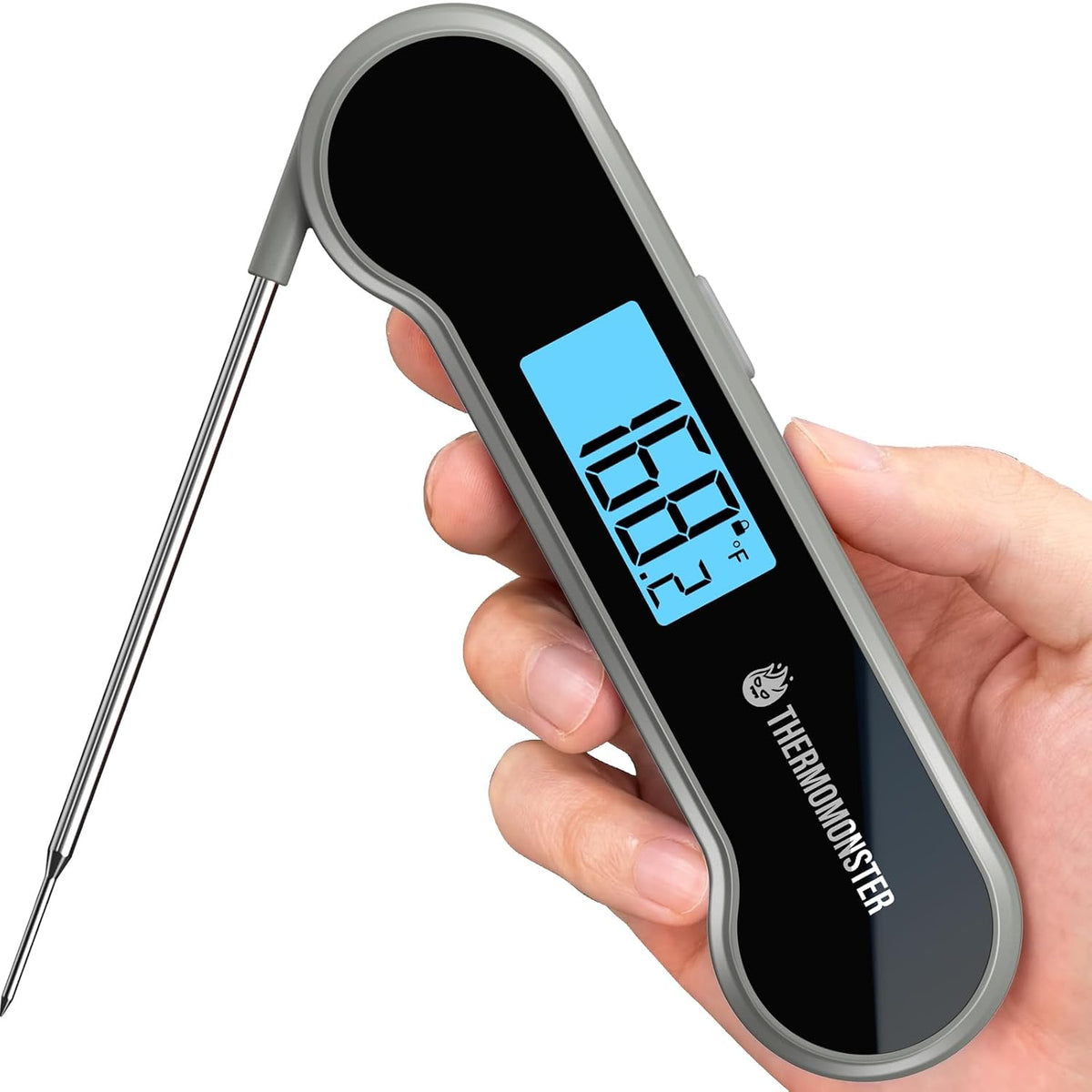 Best Seller - 0.5 Sec Instant Read Meat Thermometer Digital for Cooking, Red - NIST ±0.5℉ Precision Food Thermometer, Kitchen Gadgets for Oven Grill Candy BBQ Accessories, Gifts for Him Dad Men Birthday