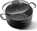Hot Sale - 8 Quart Ceramic Nonstick Stock Pot with Lid, Induction Soup Pot with Lid - Cooking Pot with Silicone Handle for All Stoves, Healthy Non-toxic Cooking Pot for Stew/Pasta, PFAS & PFOA Free