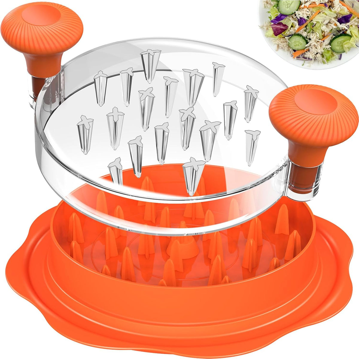 Best Seller - Ukeetap 10 Pro Large Meat Shredder Tool Twist for Seafood, Chicken, Beef, Black