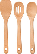 Special Offer - OXO Good Grips 3?Piece Wooden Utensil Set, Solid Beachwood Spoon, Slotted Spoon and Turner