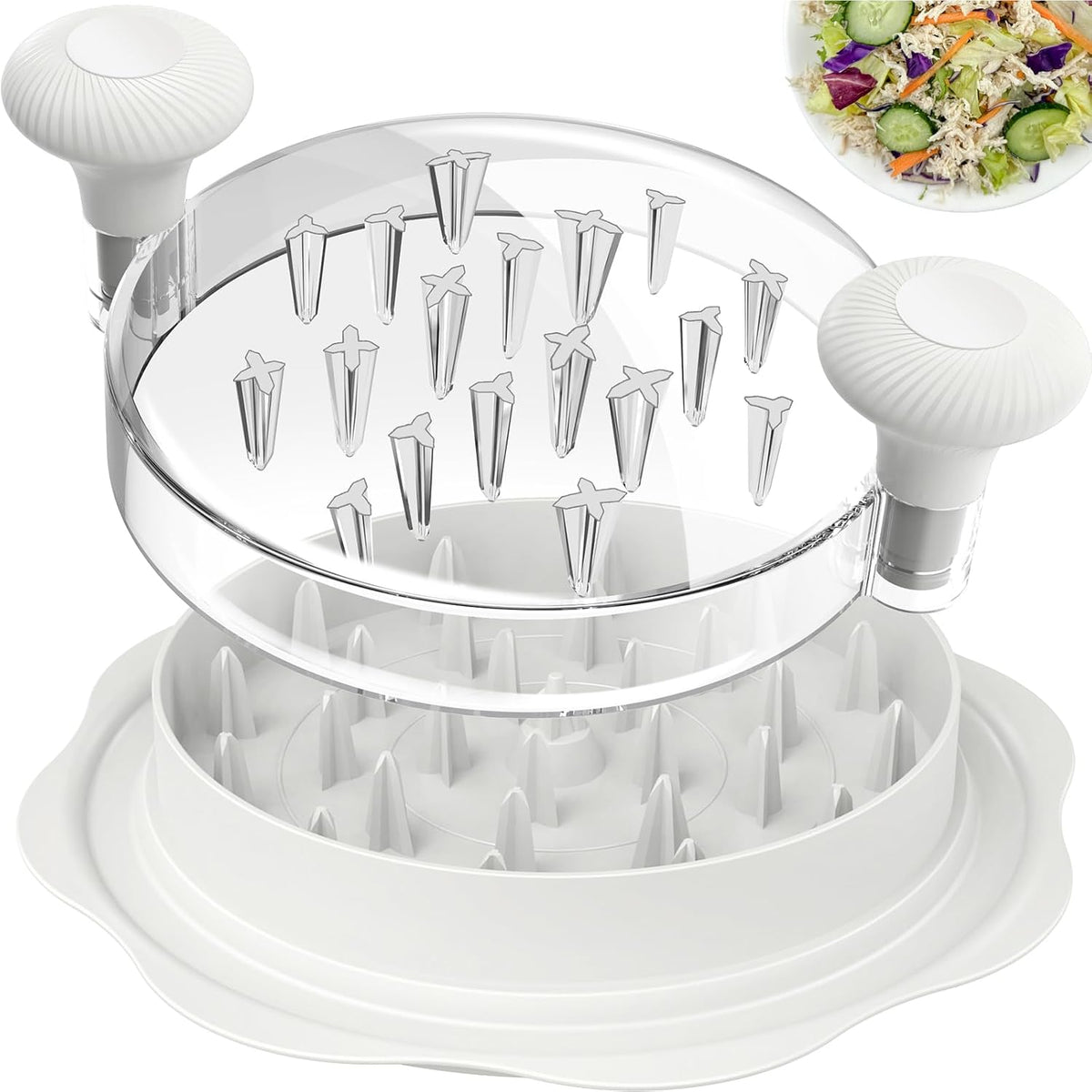 Best Seller - Ukeetap 10 Pro Large Meat Shredder Tool Twist for Seafood, Chicken, Beef, Black
