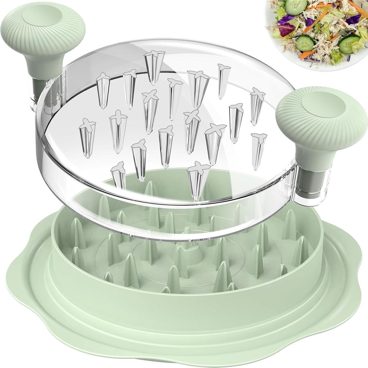 Best Seller - Ukeetap 10 Pro Large Meat Shredder Tool Twist for Seafood, Chicken, Beef, Black
