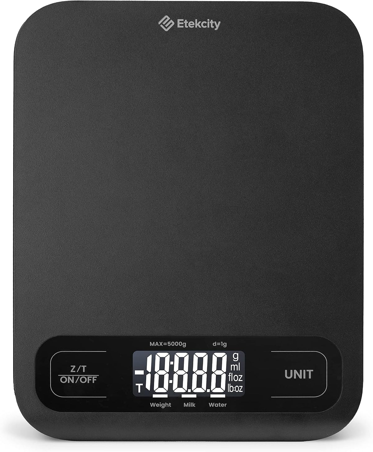 Etekcity Food Kitchen Scale, Digital Grams and Ounces, 11lb - Tare function, ideal for baking, weight loss, keto, meal prep, packages, liquids and jewelry, 304 Stainless Steel