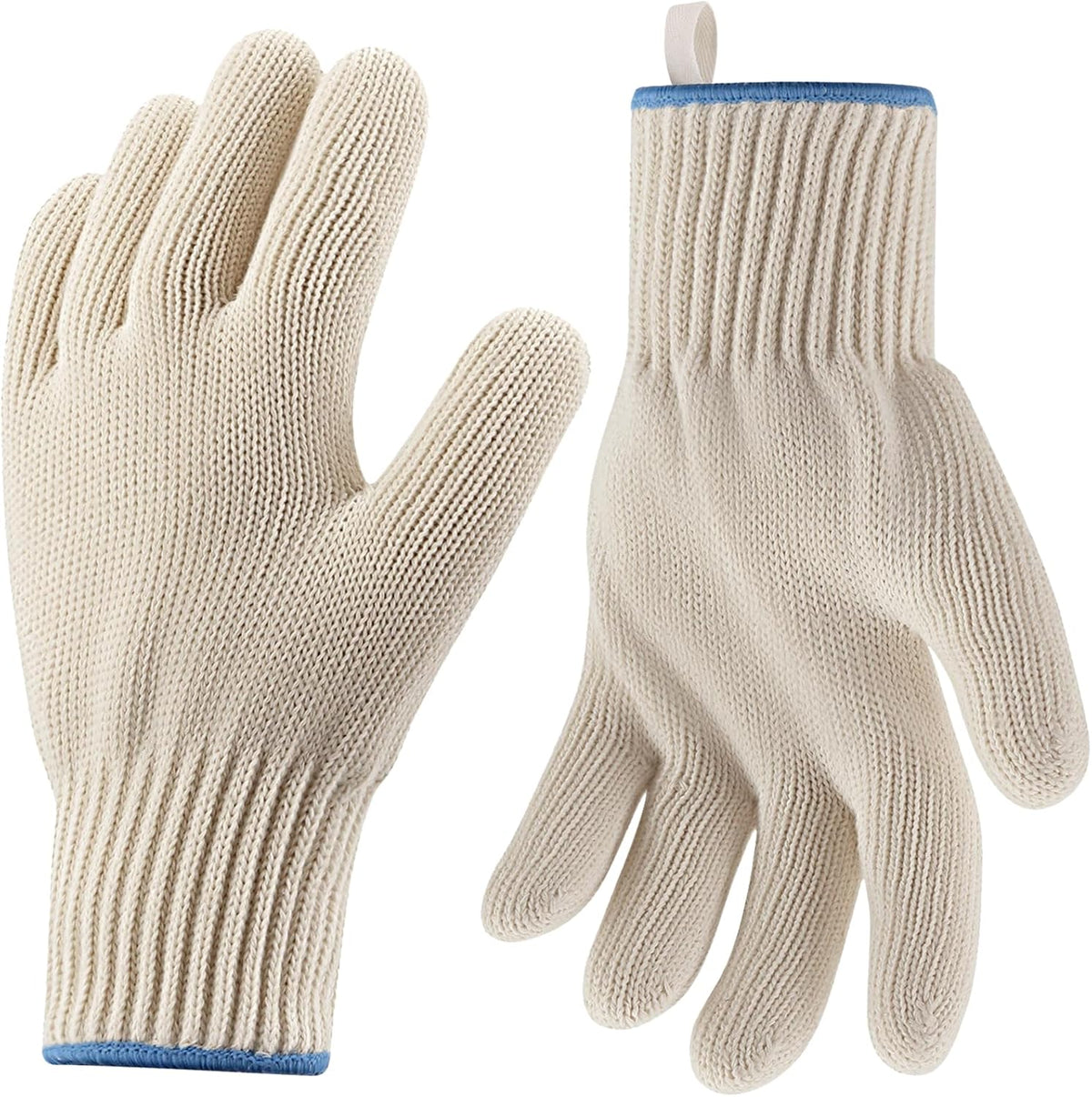 Hovico Silicone Oven Mitts, Heat Resistant 500F Kitchen Mitts 2PCS, 11.6 BPA-Free Soft Baking Gloves, Non-Slip Grip Oven Gloves with Soft Cotton Lining for Kitchen Cooking Baking BBQ - Black