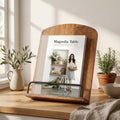 Best Seller - Beautiful Cookbook Stand for Your Kitchen Counter - Solid Wood, Fits iPad - Easily Keeps Cook or Recipe Books Open for Convenient Cooking - Fits Your Tablet and Enhances Any Kitchen Decor